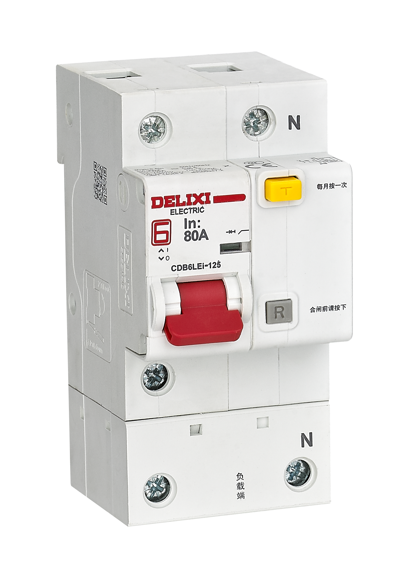 CDB6LEi-125大电流漏电保护断路器