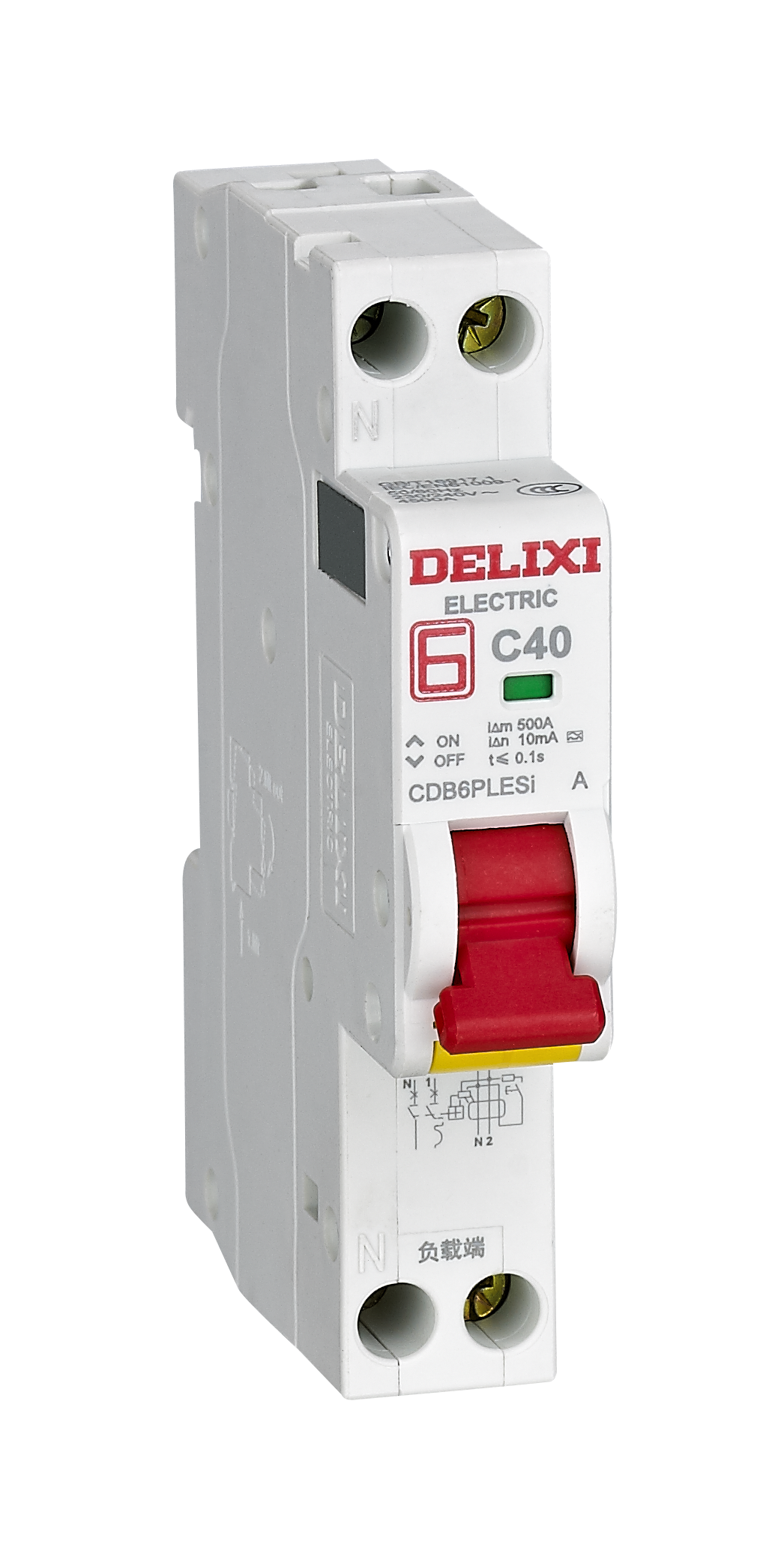 CDB6PLESi”相线 中性线“漏电保护断路器