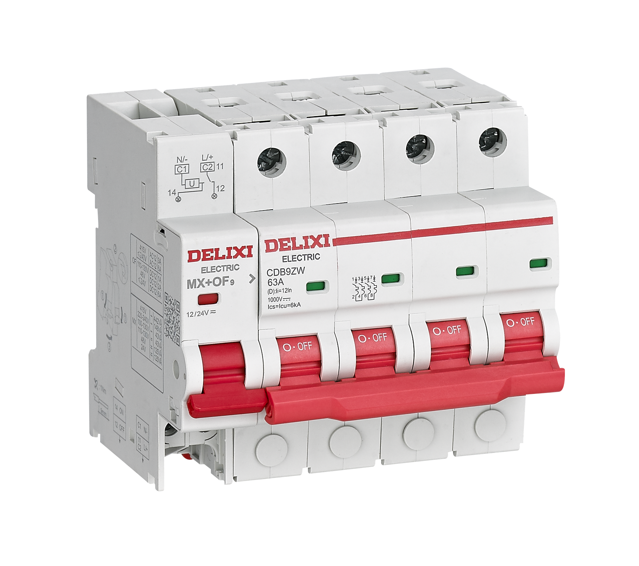 CDB9ZW无极性直流微型断路器