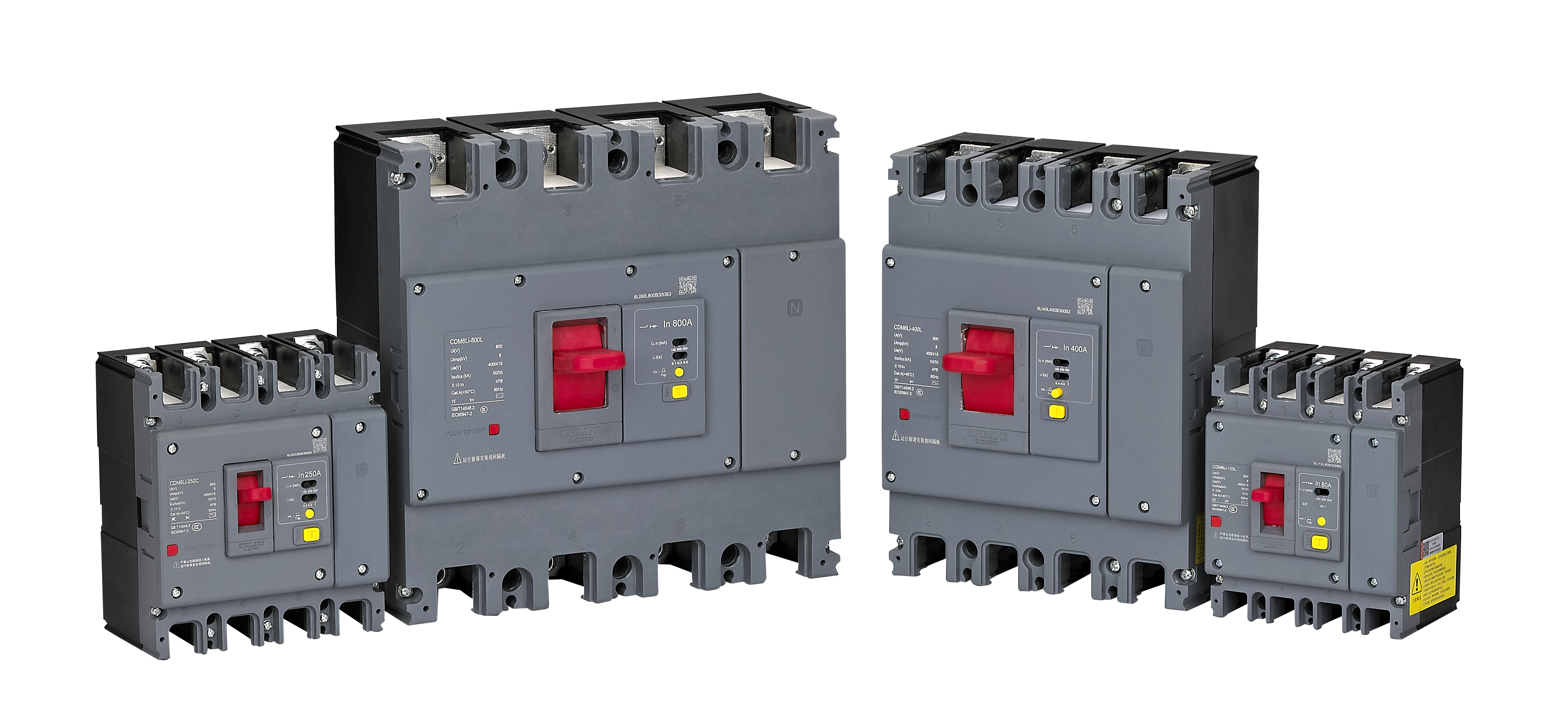 CDM6Li系列塑壳漏电断路器（新）